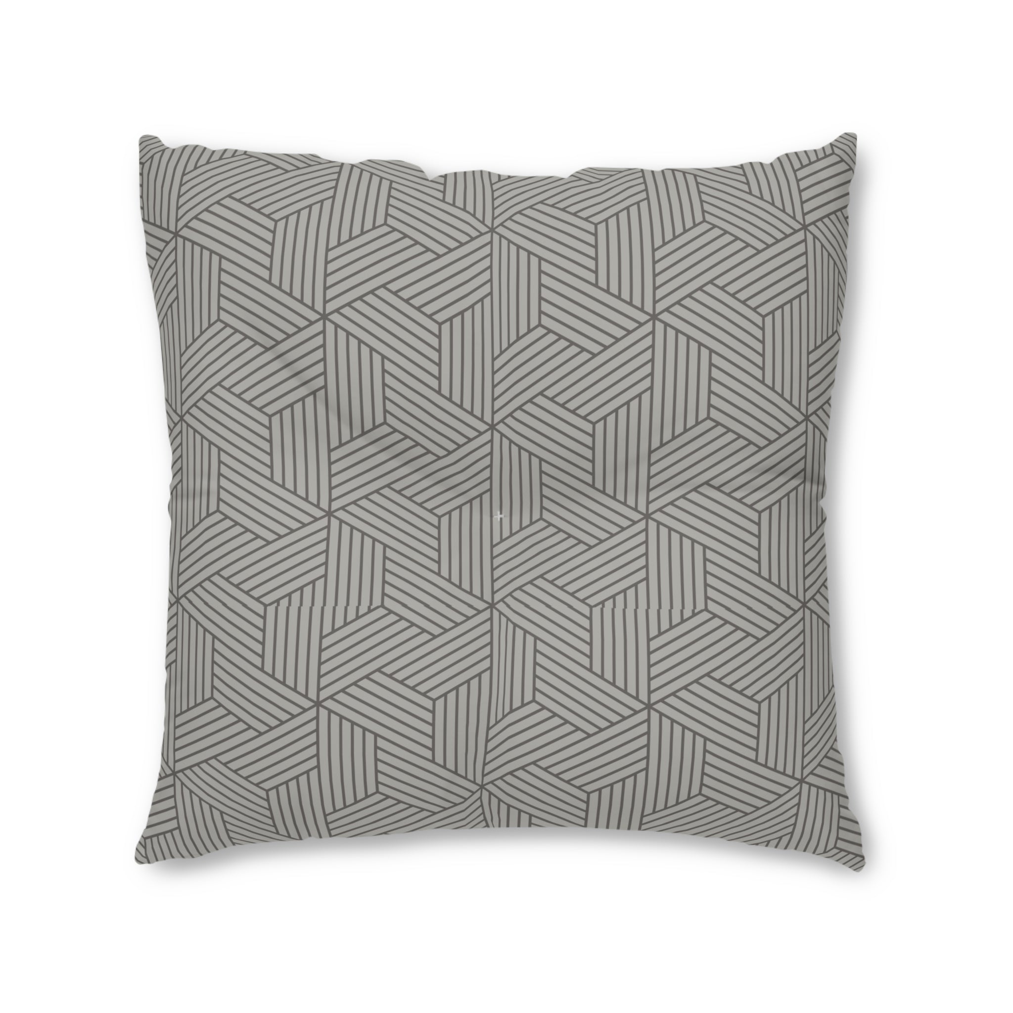 Pet Bed (Geometric Grey Design)