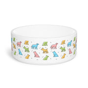 Doggo Pattern - Ceramic Pet Bowl