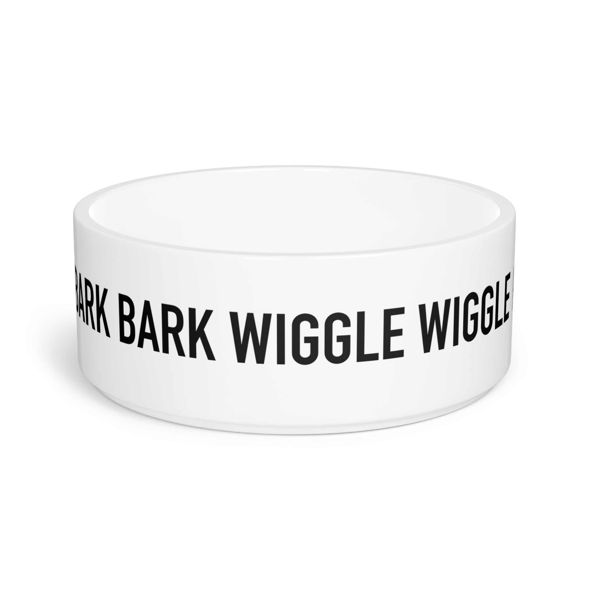 Bark Bark Wiggle Wiggle - Ceramic Pet Bowl