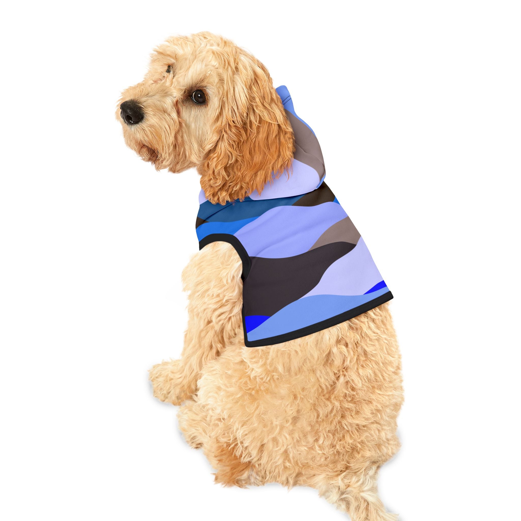 Blue Waves - Pet Hoodie