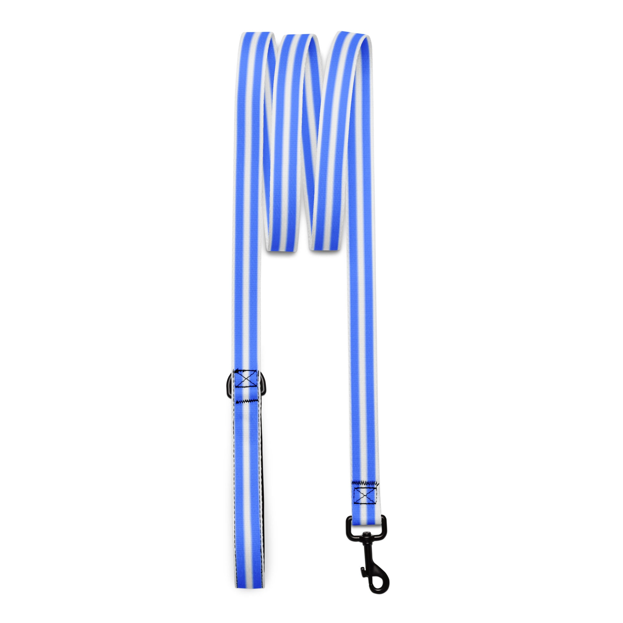 Stripes (White and Blue) - Pet leash