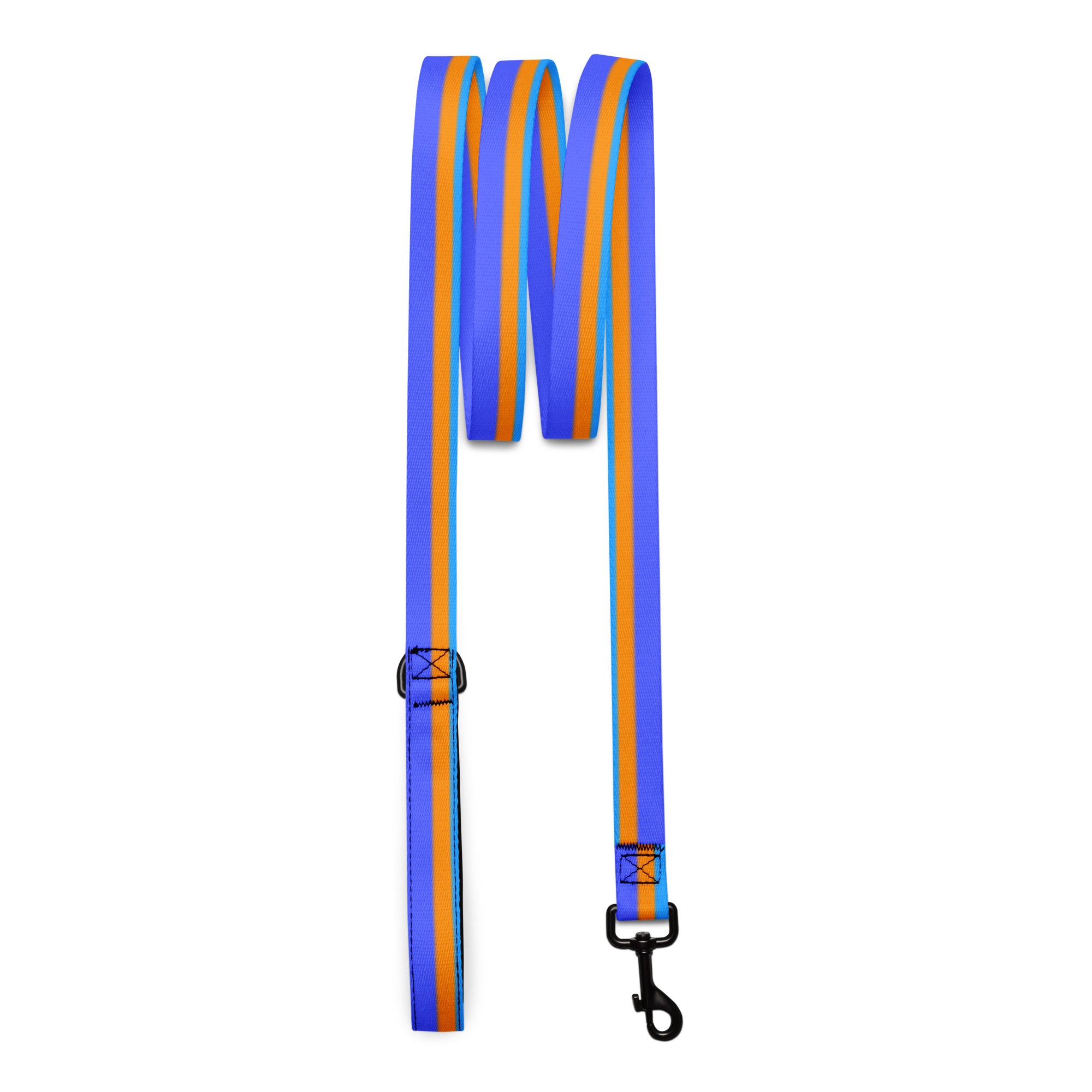 Stripes (Purple, Orange and Indigo) - Pet leash